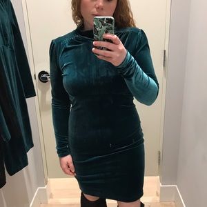 Forever 21 Velvet Bodycon Size Large